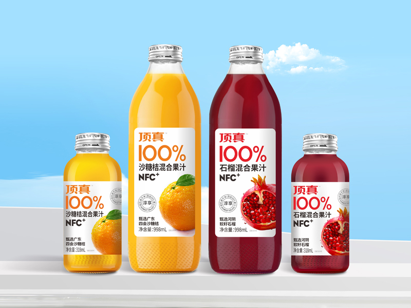 頂真推出100%混合果汁，千億級飲品市場再添生力軍